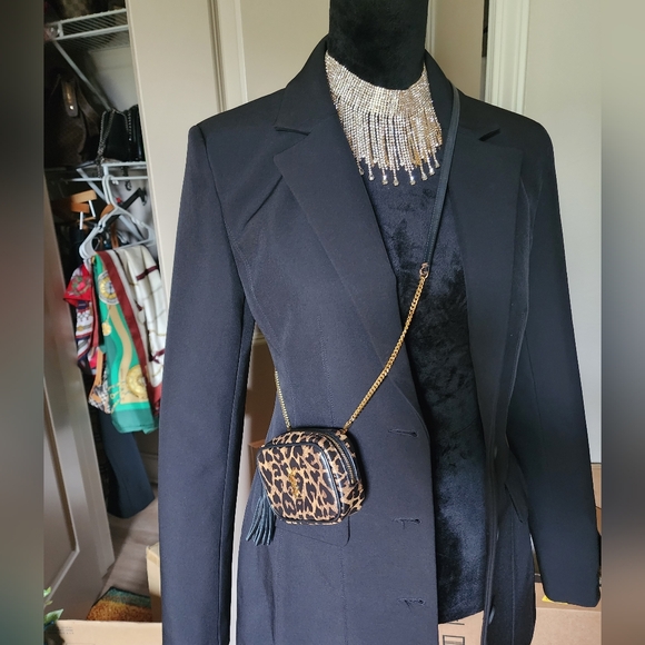 Yves Saint Laurent Handbags - Authentic YSL Leopard Print Mini Crossbody Bag